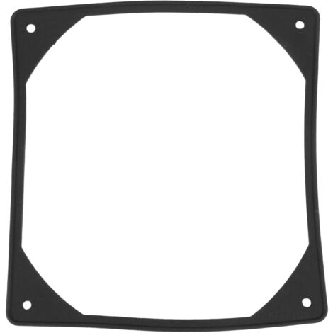 10Pcs 140mm Anti-Vibration Silicon Fan Gasket Noise Reducing Pad for PC ...