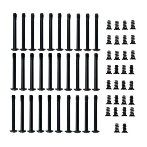 60Pcs Computer Case Cooling Fan Screws Mount Long Short Radiator ...