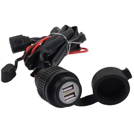 Dual USB Outlet Charger Socket For Honda CRF300L / CRF250L / CRF Rally – Waterproof Dustproof Plug & Play