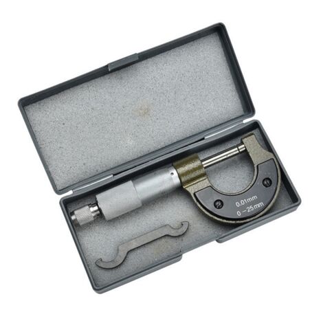 High-Precision Micrometer Circular Tube Diameter Measuring Ruler 0-25mm ...