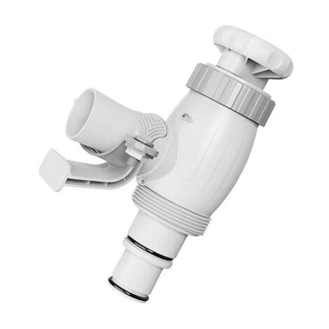 Pool Hose Adapter With Plunger Valve Kit – 2× Seychelles