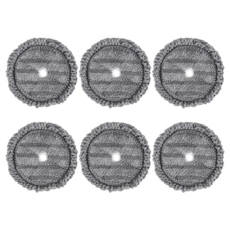 Vacuum Rag 6Pcs Mop Pads Rags for A9 Steam Cloth Vacuum Cleaner Robot