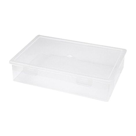 File Organizer Transparent Square Storage Box A4 Box,M