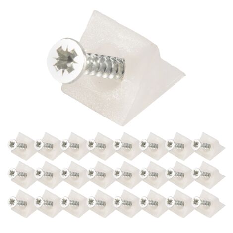 Mitis Drawer Support 50 Pcs Drawer Supports, with Screws for Furniture