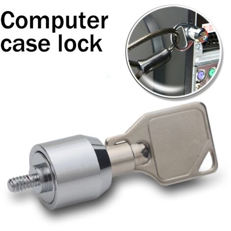 Computer Case Lock Computer Anti-Theft Lock for Internet Cafe Office ...
