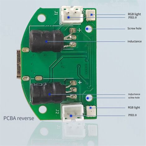 Dual Humidifier Atomizer Module Control Board, Set B