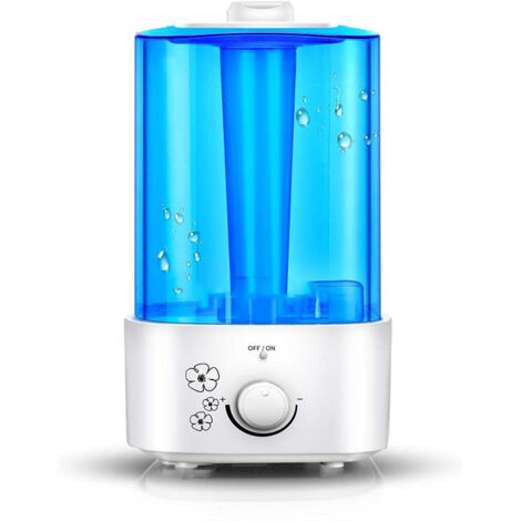 Small Humidifier Plug Silent Cold Mist Humidifier 2 Liter Small Air Humidifier,US Plug