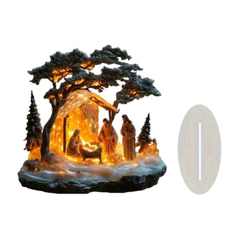 2025 Christmas Nativity Scene Ornaments