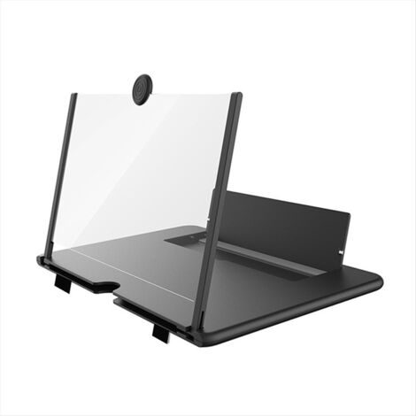 16" Screen Magnifier – 3D HD Cell Phone Magnifing Screen Enlarger Projector For Movies Videos And Gaming – Foldable Phone Stand Holder With Screen Amplifier Compatible With All Smartphones - View #2
