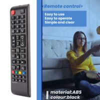 Télécommande AA59-00741A Pour TV Samsung UE42F5000AK Et Modèles Compatibles - Noire - Marque SODIAL