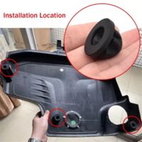 QngeNet 4-Pack Engine Cover Trim Rubber Mount Grommets – Fits BMW OE# 11127614138, 7614138 – Classic Car Friendly