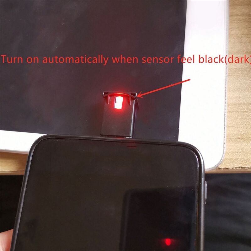 Tlily   Mini USB C LED RGB Licht, Helligkeit Einste Produktbild-Vorschau 12
