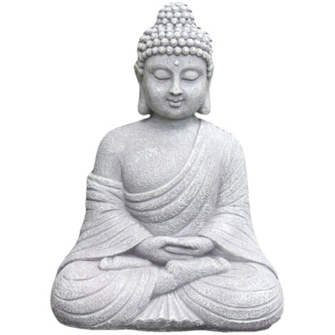 Kleine Jizo-Buddha Statue – Handbemalt, 9,5 X 4,5 Cm, Kunstharz, Für Garten & Home