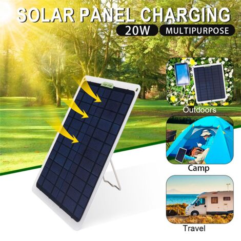 200 W Solarpanel Kit Mit Blauem Controller OBD Stecker, Effizientes