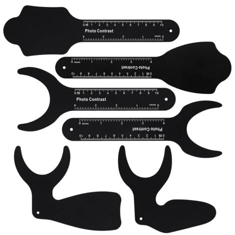 EBTOOLS Contraste De Photographie Dentaire C‑4D Intraoral Photographic Black Background Board