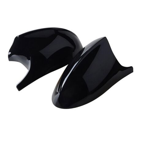 Auto Spiegelkappen Für Peugeot 208 2012-2018 Für Peugeot 2008 2013-2018 Glänzend Schwarz Seite Spiegel Kappe Seite Spiegel Abdeckungen Kappen Spiegelkappe(Left Side