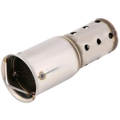 Motorrad Auspuffrohr Universal 38-51 Mm – Edelstahl, 370 Mm Lang, Für Suzuki GSF600 GS1000 & Andere