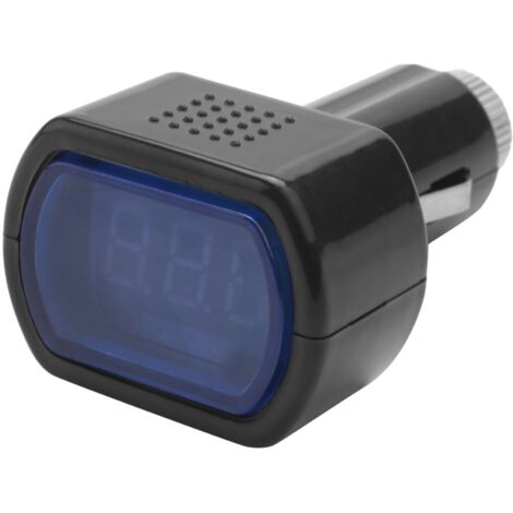 Voltmeter 12v Auto Rot Auto 12-24V LED Zigarettenanzünder Spannungsanzeige Voltmeter Auto Thermometer