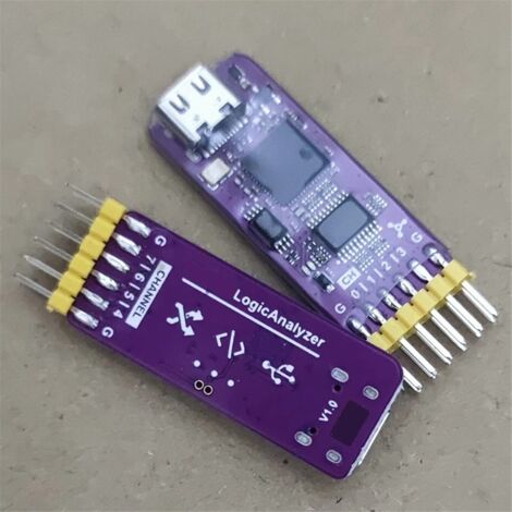 Robiz USB Lojik Analizör 24 Mhz 8 Kanal - Spı I2C Uart Can Fiyatı Robiz USB Lojik Analizör 24 Mhz 8 Kanal - Spı I2C Uart Can Fiyatı