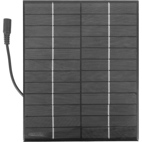 ZONADAH 5.2 W 12 V Mini-Solarpanel Mit Krokodilklemmen – Für Batterieladegerät, DIY, Camping, Gartenbeleuchtung & Schulprojekte