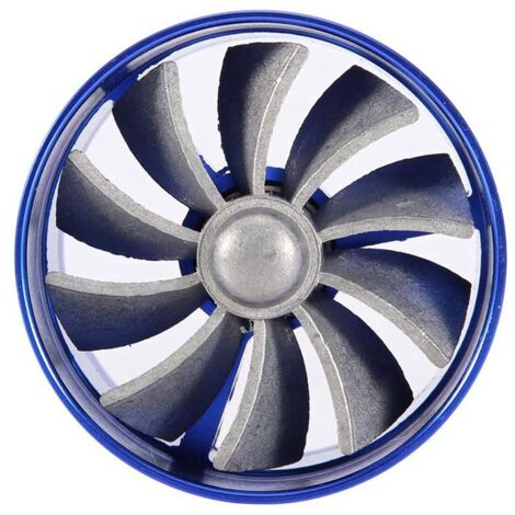 Intake Turbine Turbonator Intake Dual Propeller Fan - Fuel Saver - Foto 5