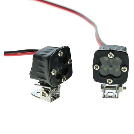 4 STÜCKE LED Scheinwerfer Dachscheinwerfer Für 1/10 RC Crawler