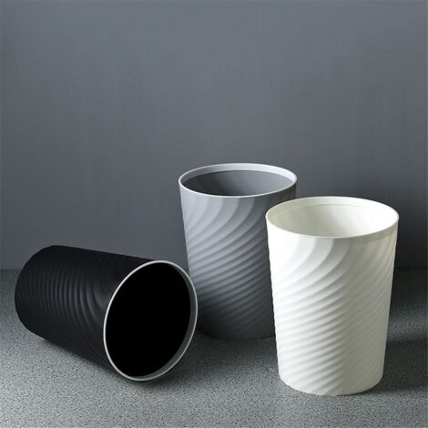 Papierkorb Papiermülleimer Abfallkorb Mülleimer Aus Holz Büromülleimer 7,5 L EBa