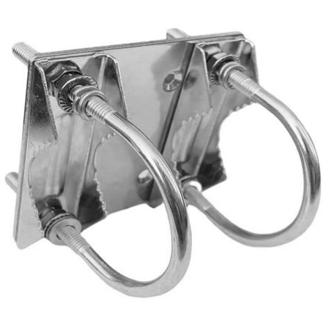 3 St Auspuffschelle Rohr-Bügel Schelle U-Bolt Clamp M8 X 75