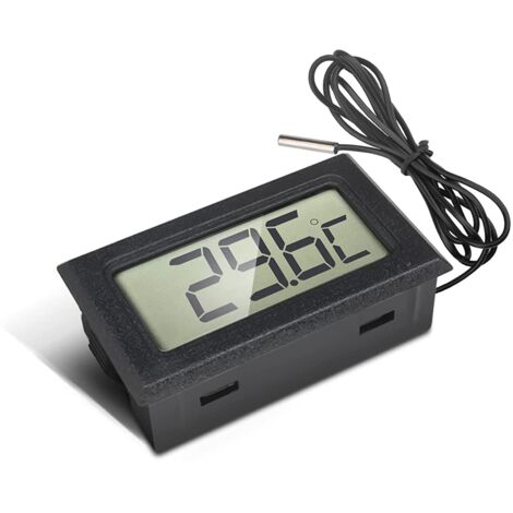 Digitales Hand-Thermometer Mit Sonde – -50°C Bis +300°C, Umschaltbar °C/°F, Mit Alarmfunktion & Aufhängeöse