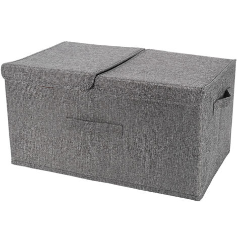 2 Stück Abschließbare Aufbewahrungsbox Mit Zahlenschloss: Faltbar, Wasserfest (30x24x18 Cm) - Für Kleidung, Spielzeug, Dokumente, Ideal Für Umzug & Zuhause