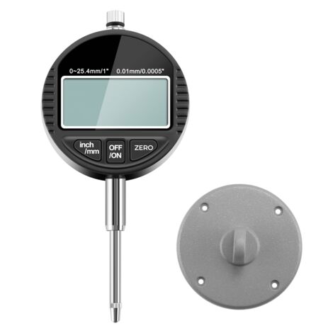 Comparatore Digitale 0-30 Mm Con Risoluzione 0.01 Mm – Sonda In Carburo, Display LCD, Per Misure Di Precisione