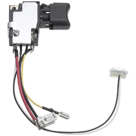 TTocenb 6507529 650751-1 Interrupteur à gâchette compatible avec TD152D XDT11 DTD152 DTD152Z DTD152RME DTD152RFE Assemblée de pièces de rechange
