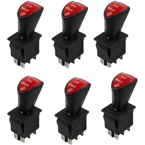 Kippschalter Kinderfahrzeug Vorwärts Stopp Rückwärts Wippschalter Für Kinder Elektrofahrzeuge – 6V/12V/24V, Ein Aus Ein, 10A, 2er Set, Robust Für Outdoor Kippschalter Kinderfahrzeug Vorwärts Stopp Rückwärts Wippschalter Für Kinder Elektrofahrzeuge – 6V/12V/24V, Ein Aus Ein, 10A, 2er Set, Robust Für Outdoor