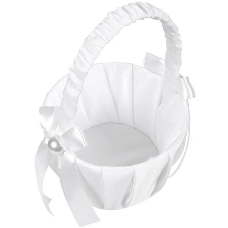 Raypontia 20x13cm Hochzeit Blumenkorb, Blumenmädch Produktbild-Vorschau 3