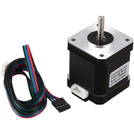 Nema 17 Schrittmotor 42x42x20mm – 2-Phasen, 4 Dr? Produktbild-Vorschau 2