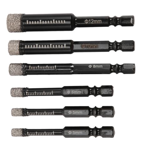 35-mm-Lochsäge, Diamantbohrer mit Mittelführung, mit