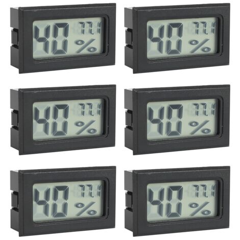Brifit Digital Thermometer Hygrometer innen, Mini Raumthermometer 2 Brifit Digital Thermometer Hygrometer innen, Mini Raumthermometer 2