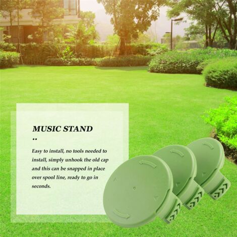 3 Pack Spulen, Kappen Abdeckungen, Teile 3411546A-6 für Greenworks