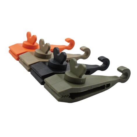 Planenspanner Clips 8 Stück Planenspanner Mit Haken Und 8 Stück Spanngummis Mit Kugel