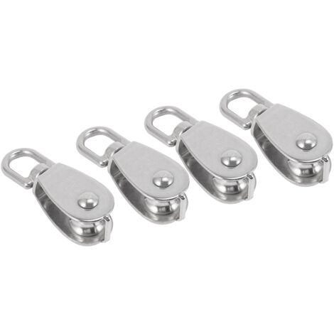 6 Stück Drehschäkel M5 Aus Edelstahl 304 – 360° Drehbar, Bis 100 Kg Belastbar