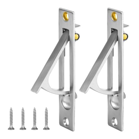 Arricraft Aluminium Geldbörsenrahmen - 2 Stück U-Form | Kussverschluss | DIY Taschenbau