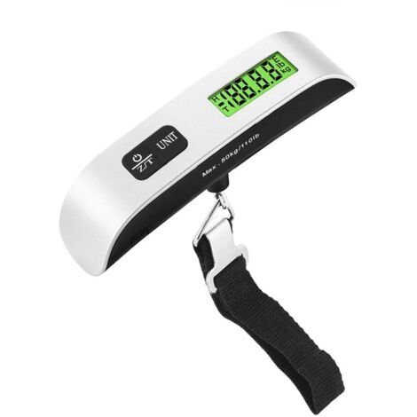 110lb 50kg Tragbare Reise LCD Digital Hängende Gepäckwaage
