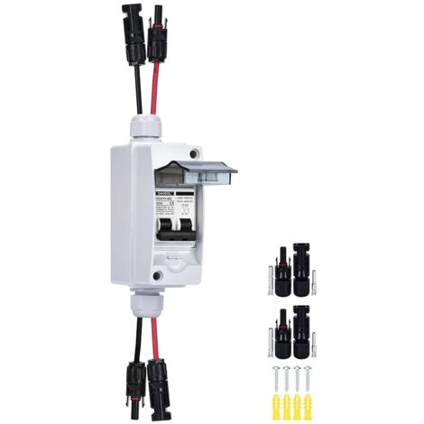 DIN-Schienen Signallampe Rot-Grün - LED Doppelleuchte Für Verteilerkasten, 230V AC/DC, IP20