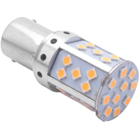 Ampoule LED 1156 BA15S P21W 54SMD 3030 Blanc 2200LM 12-24V Canbus - Lot De 2 Sidaqi Super Lumineuses