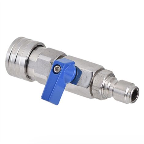 Kugelhahn-Set für Hochdruckreiniger, 3/8 NPT, Schnellanschluss, 4500