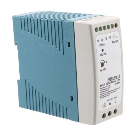Produktbild von Buyweek DIN-Schienen-Netzteil DR-15-24 – 24V 0,63A (15,2W) Für Hutschiene, Einphasig Mit Schutz