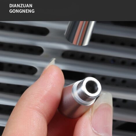 Edelstahl-Umlenkdüse Für 58 Mm Kaffeemaschine – Ersatzteil Für Halbautomatische Maschinen, Silber, Einzeln