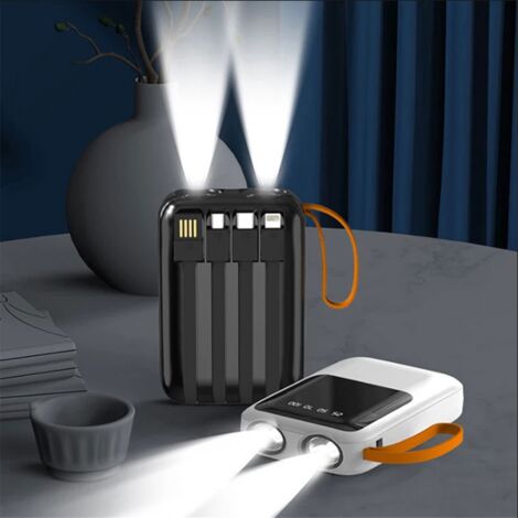 Powerbank-Box 3 x 18650 4 en 1 DIY Boîte de rangement