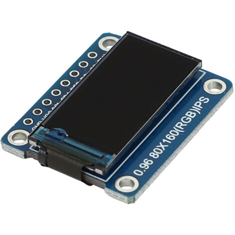 Produktbild von 5 Stück 0,96 Zoll IPS TFT Display – ST7735, 80x160, 65K Farben, SPI, Für Arduino & Raspberry Pi