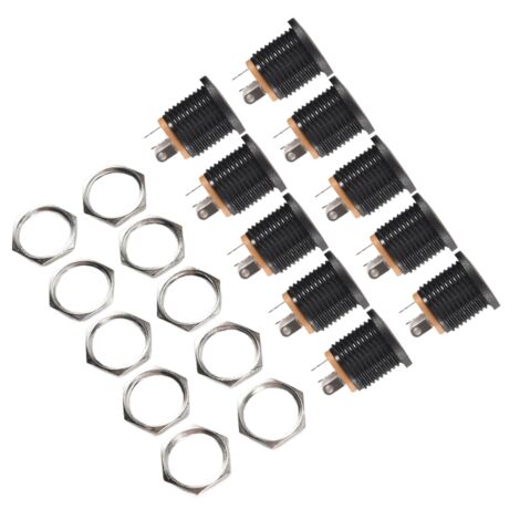 3Pin XLR Buchse Gehäuse Buchse Mic Jack Audio Connector Stecker Buchse Panel Mo